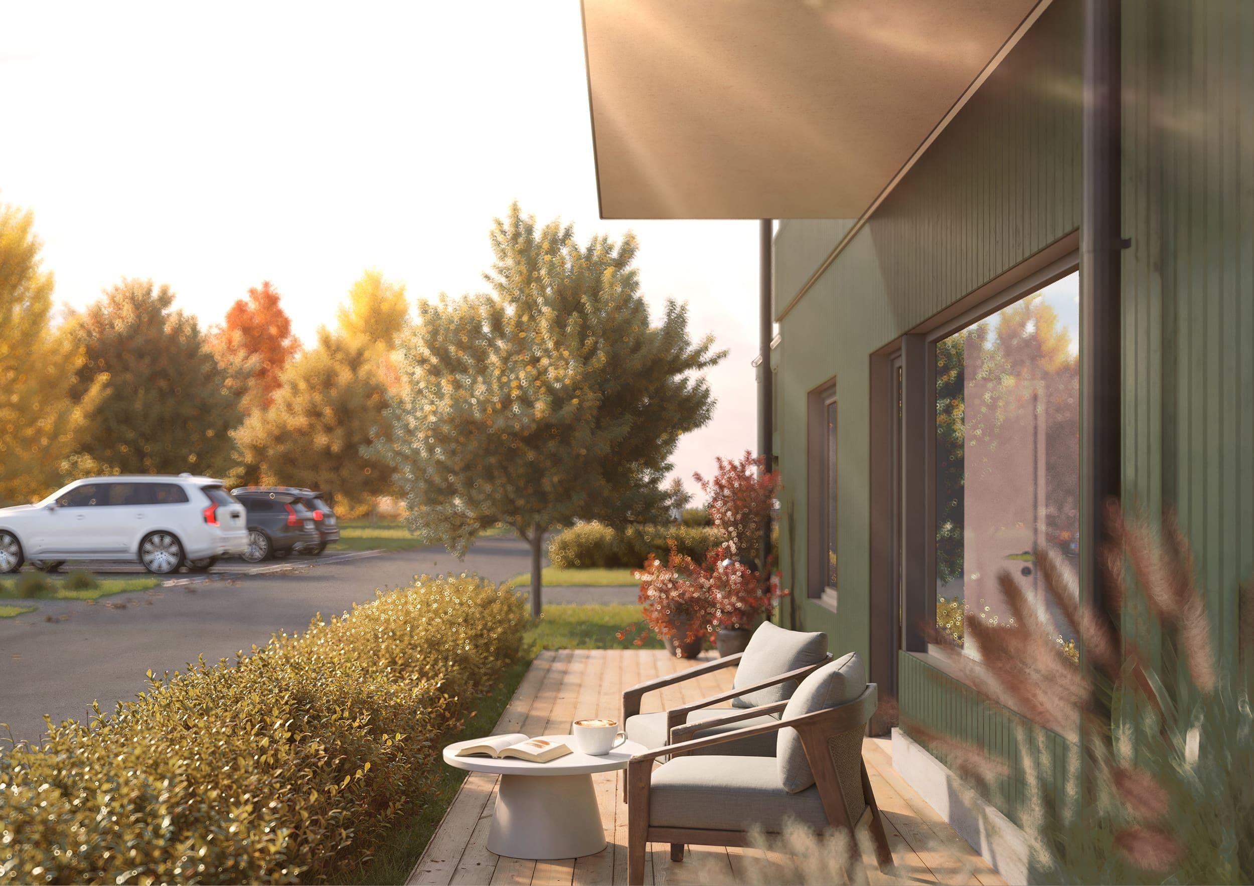 Exteriör visualisering i Nykvarn