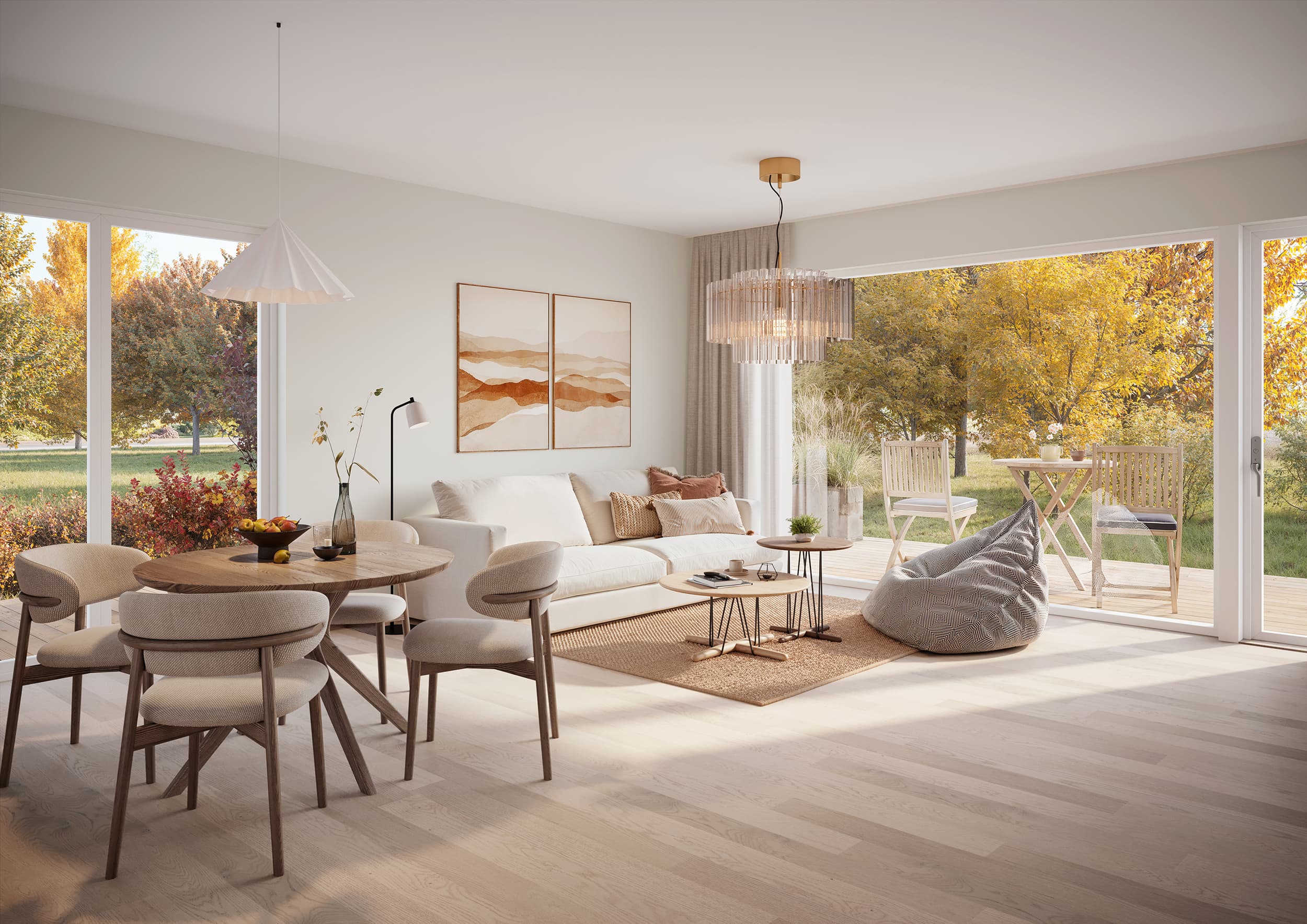 Interiör visualisering i Nykvarn