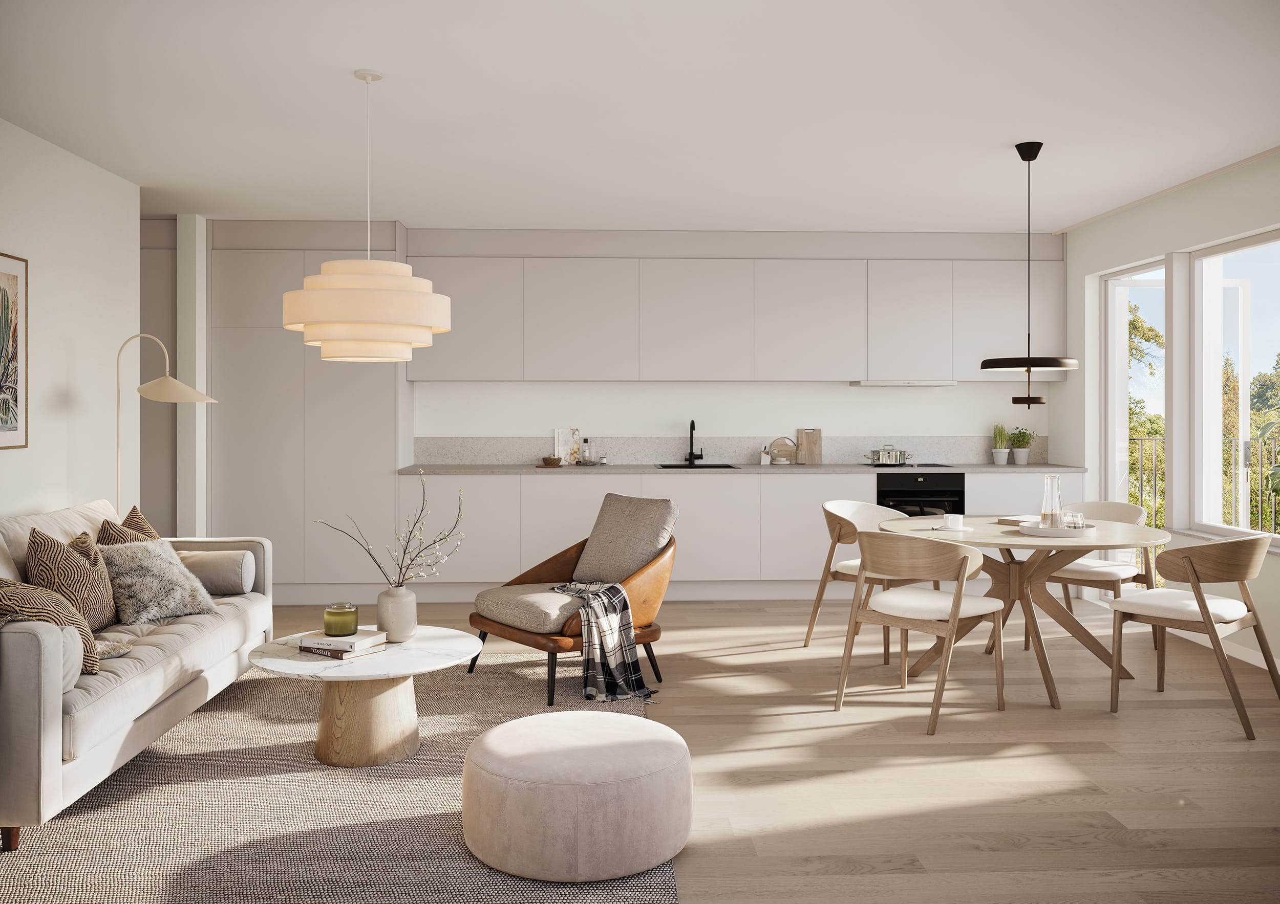 Interiör visualisering i Nykvarn