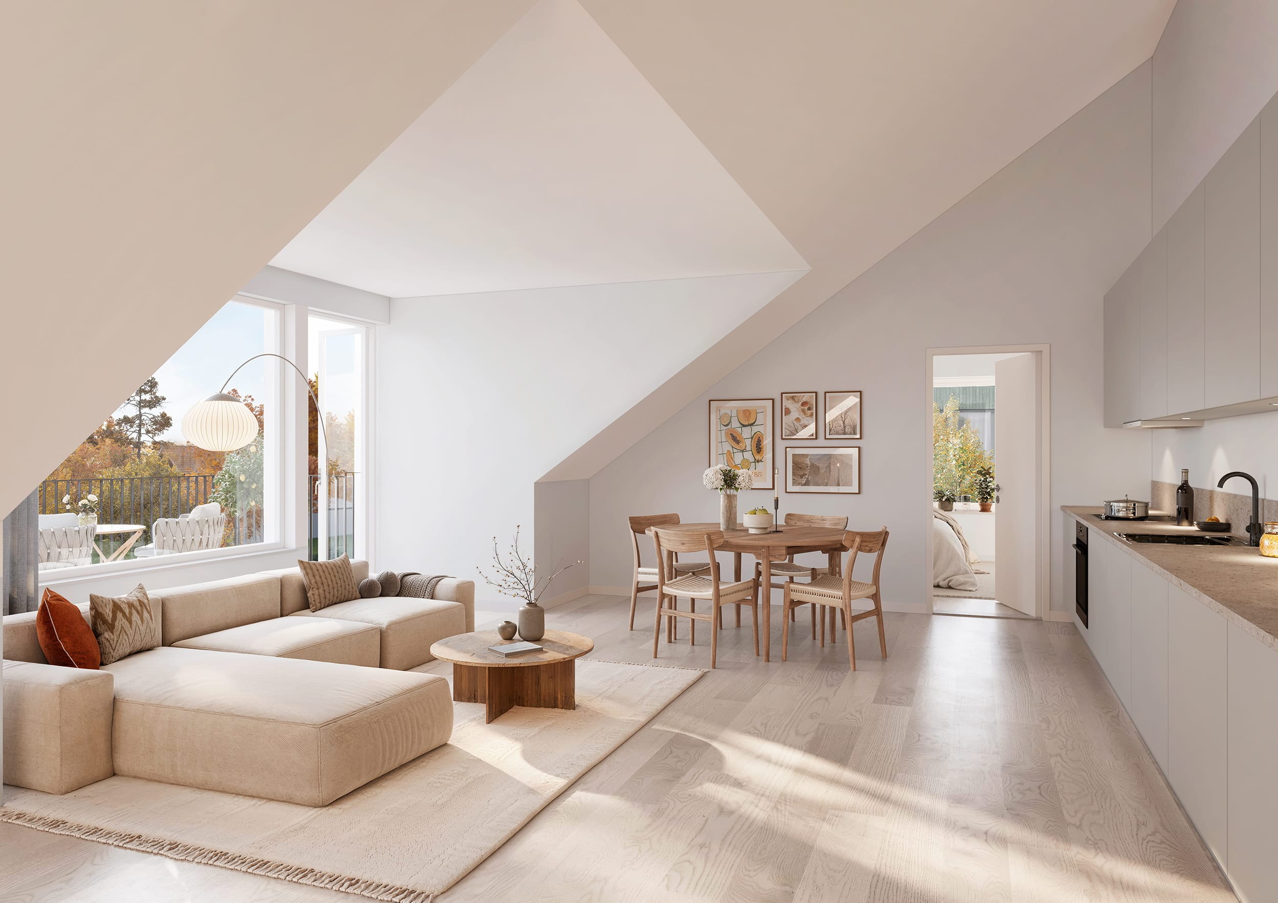 Interiör visualisering i Nykvarn