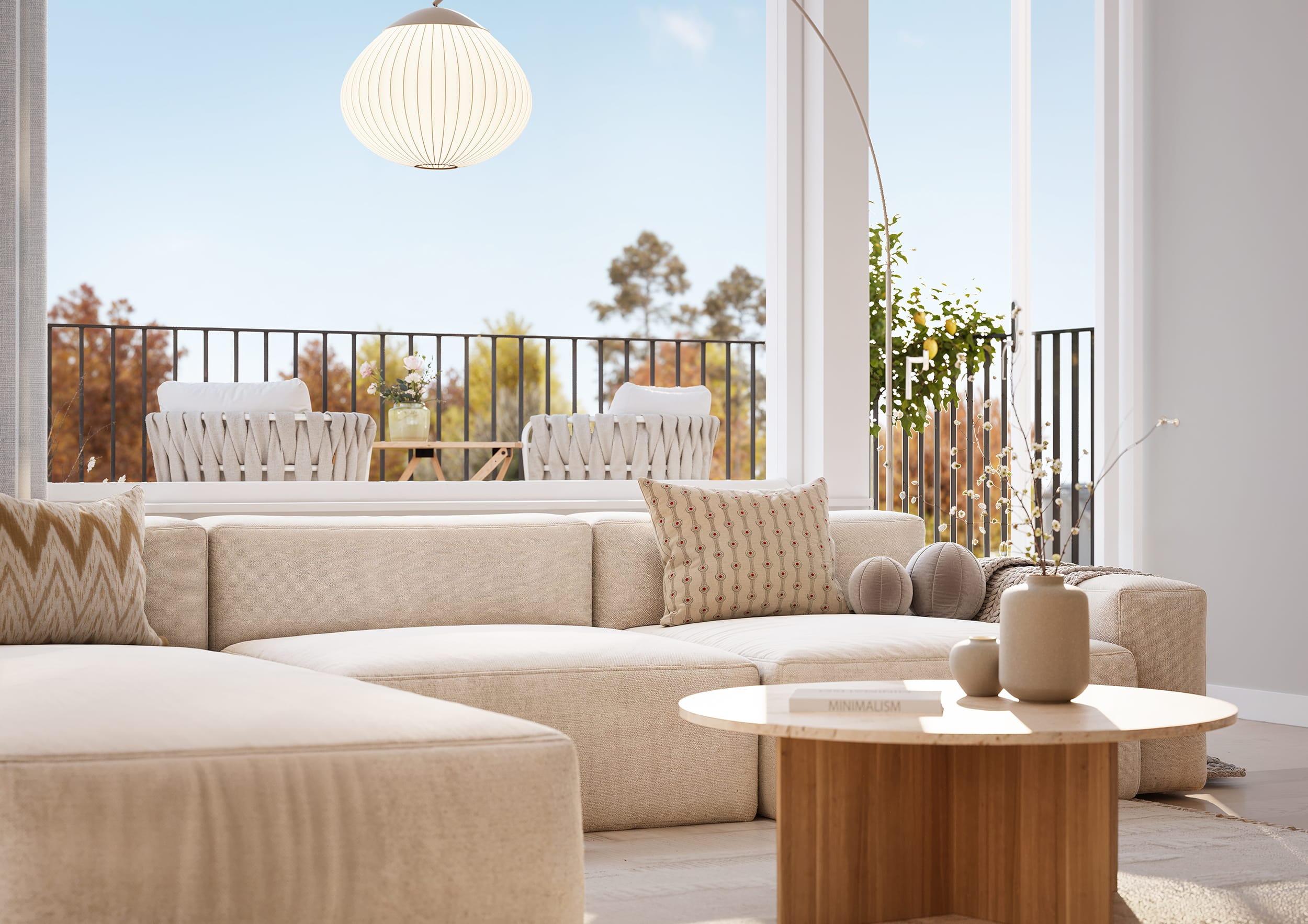 Interiör visualisering i Nykvarn